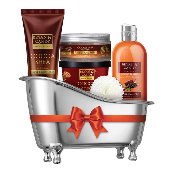 Cocoa Shea Bath Tub Kit Spa Gift Set For Women - Valentine’s Day Gift