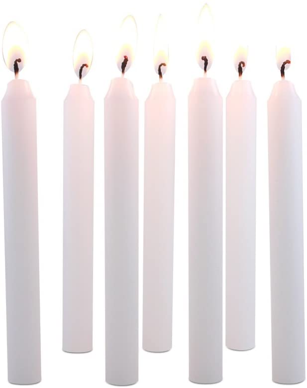 104 White Spell Candles
